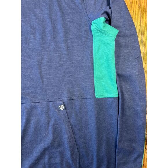 NWT Chaps Pullover 1/4 Zip Windbreaker Size Men's XL 40 UPF Blue - Picture 7 of 16